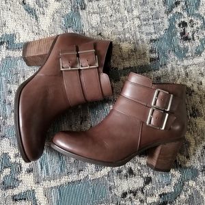 Clark's Double Strap Ankle Booties - Final Price!